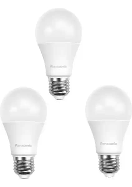 Panasonic 8,5W-60W 3'lü LED Ampul Paketi: Enerji Tasarruflu ve Güvenilir Aydınlatma
