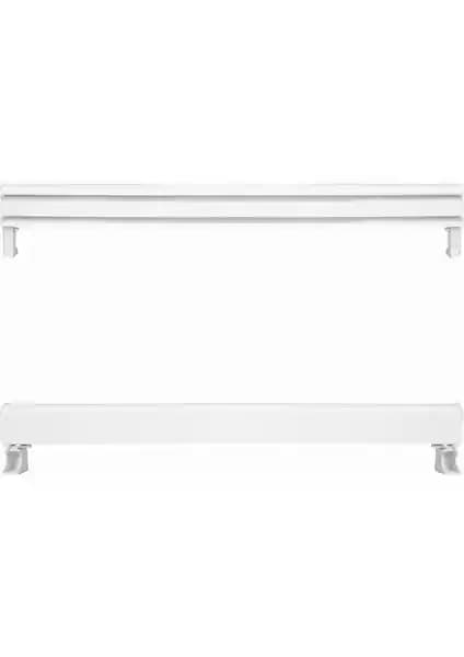 Perdejim Beyaz Dekoratif Perde Kornişi: Estetik ve Fonksiyonel Çözüm