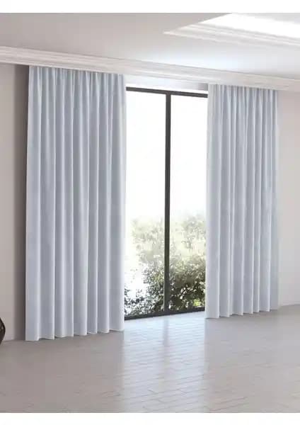Perle Home Beyaz Ada Fon Perde Modern Şıklık ve Fonksiyonellik Sunar