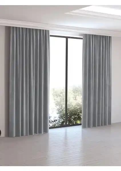 Perle Home Daily Series Açık Gri Rengi Fon Perde Modern ve Şık Tasarım Özellikleri