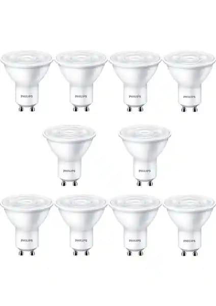 Philips Essential 3.2W GU10 LED Spot Ampul Kırık Beyaz 4000K Enerji Tasarrufu