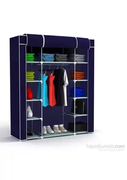 Pormet Bez Dolap Lacivert: Modern ve Pratik Depolama Çözümü