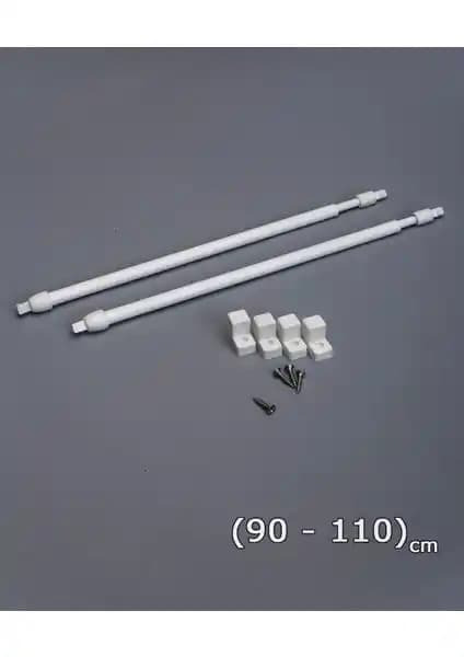 Şahinsoy Perde Briz Çubuğu 90-110 cm Dayanıklı ve Kullanışlı Perde Çözümü