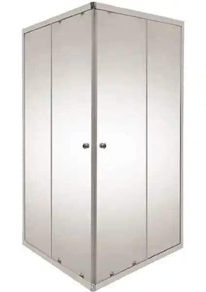 Sanica New Frost 4mm buzlu cam duşa kabin 80x80 cm modern ve dayanıklı tasarım