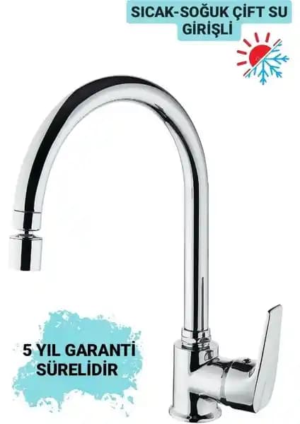 Sar<dı>cı Famel Series Mutfak Eviye Bataryası: Şık Tasarım ve Uzun Ömürlü Kullanım