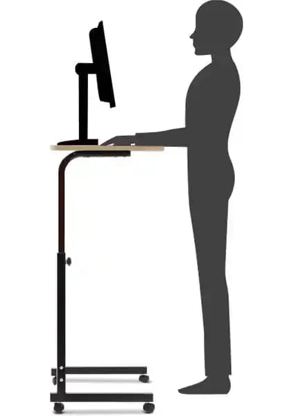 Servetavcı Yükseklik Ayarlı Çalışma Masası Atlantik Çam Renkli Modern Tasarım