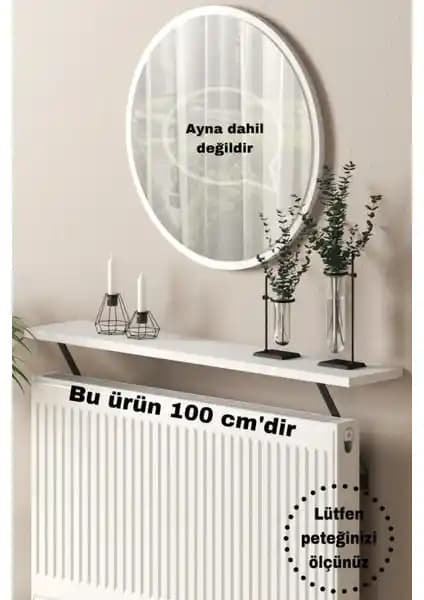 Talas Tozu Beyaz Petek Üstü Duvar Montajsız Tak Çıkar Raf Dekorasyon ve Kullanım Kolaylığı