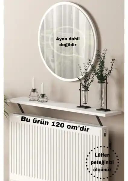 Talas Tozu Beyaz Petek Üstü Duvar Montajsız Tak Cıkar Raf - Modern ve Pratik Dekoratif Çözüm