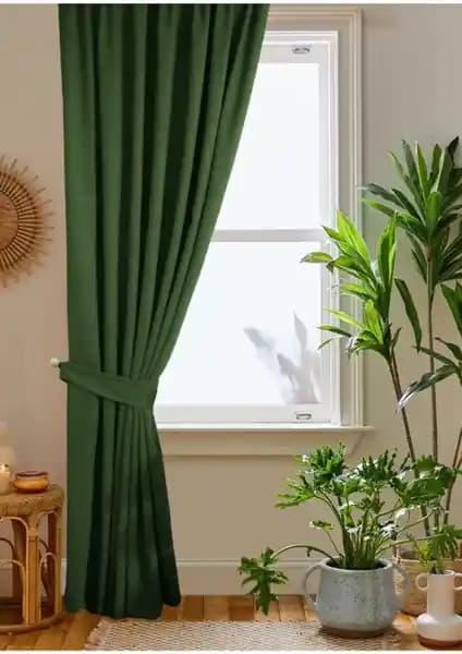 Tül Evi Petek Kadife Dokulu Fon Perde: Şık ve Dayanıklı Dekorasyon Çözümü