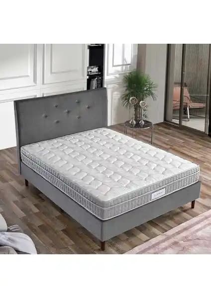 US. Sleeping Ultra Super Gray Yaylı Yatak: Konfor ve Şıklığın Uyumuyla Modern Tasarım