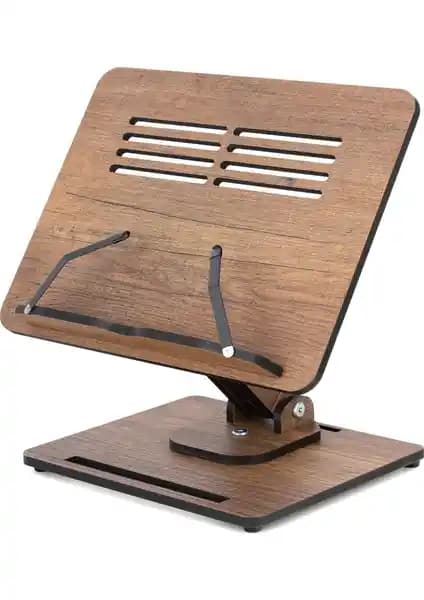 Vigo Wood Kitap Okuma Standı: Ergonomik ve Estetik Çok Amaçlı Kullanım Çözümü