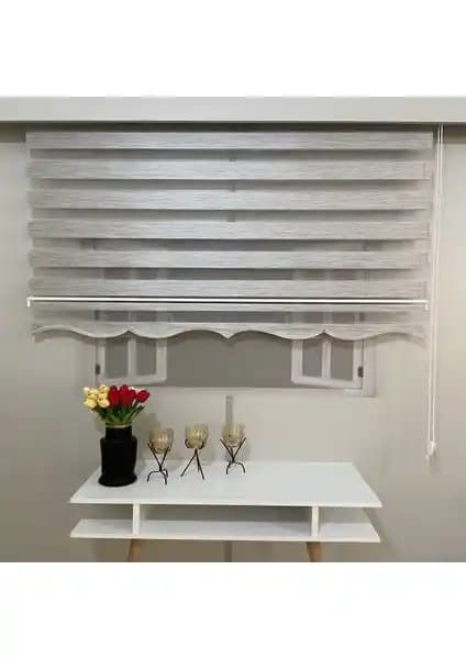 Volper Mekanik VP 915 Stor Zebra Perde Gri 90x200 Modern ve Dayanıklı Tasarım