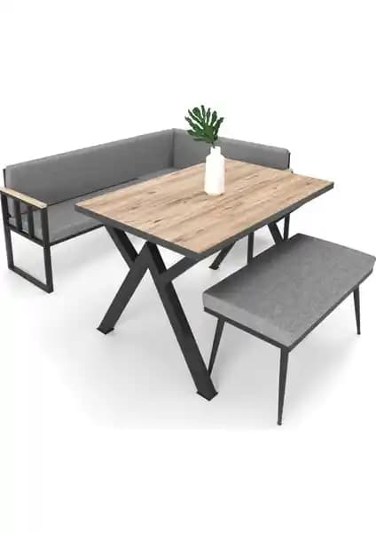 Wood House Polen Mutfak Köşe Takımı: Modern ve Şık Tasarım ile Konfor Sunan Mobilya Çözümü