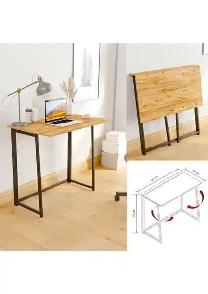 Yüceer Home WorkPro Katlanır Çalışma Masası: Modern ve Fonksiyonel Tasarım Özellikleri
