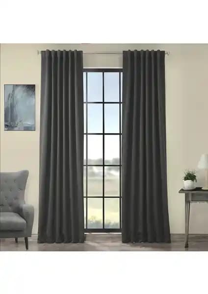 Zişan Mefruşat Koyu Gri Antrasit Blackout Güneş Geçirmez Perde Özellikleri ve Kullanım Avantajları