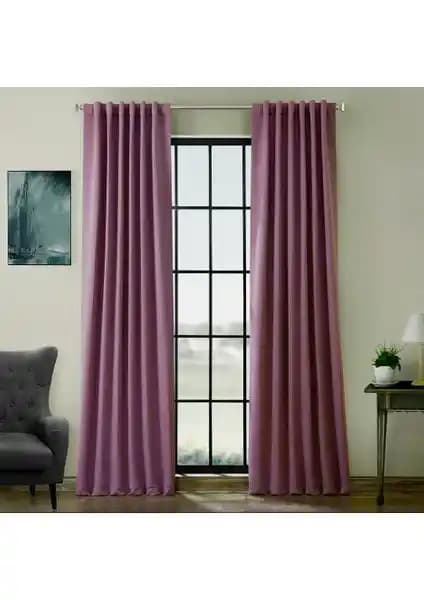 Zişan Mefruşat Mürdüm Rengi Blackout Güneş Geçirmez Karartma Fon Perde Özellikleri