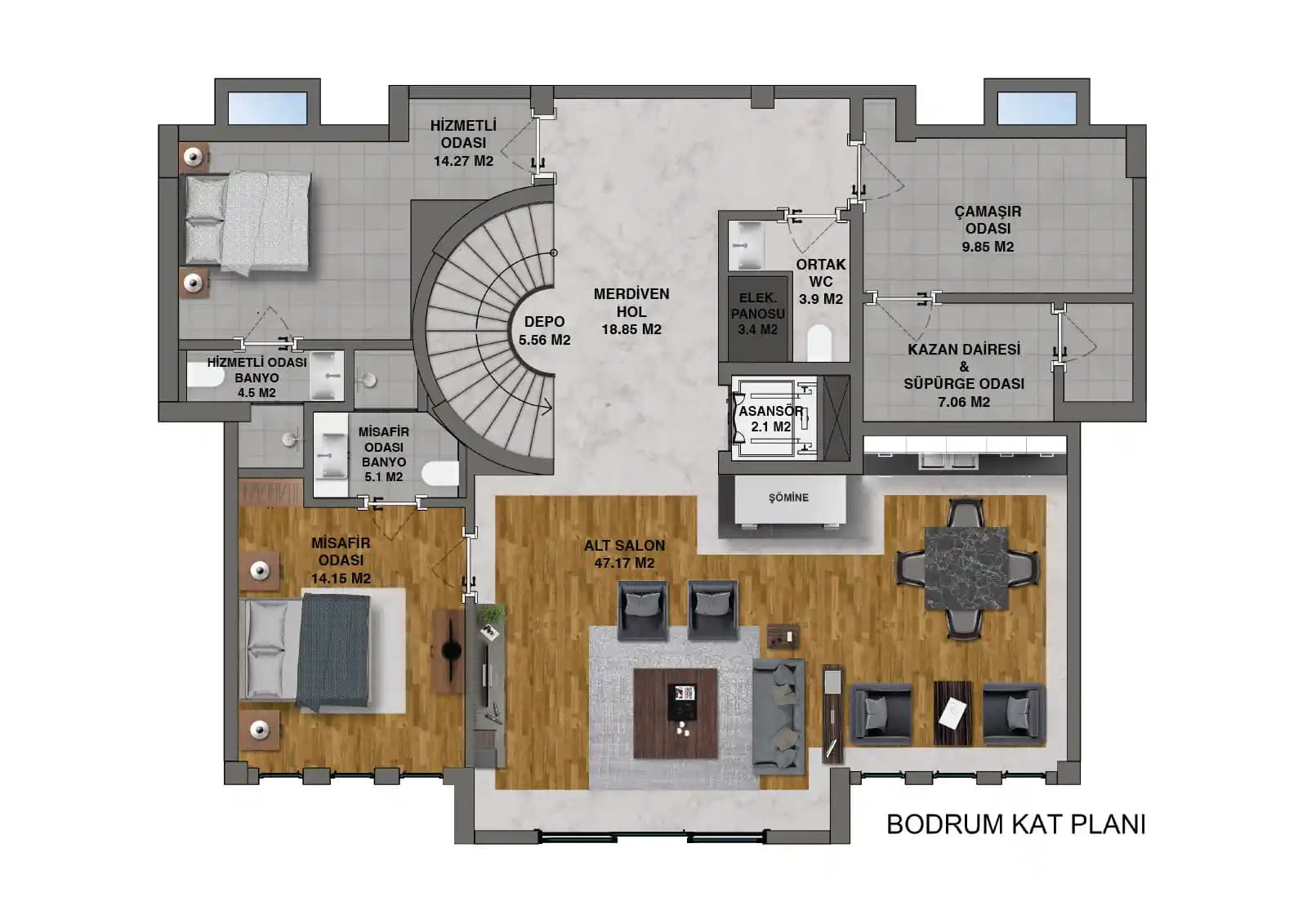 Bodrum Katı Tavanını Estetik ve Ekonomik Yöntemlerle Kapatma Yolları