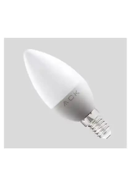 Ack 6,5W E14 Duy LED Mum Ampul Beyaz Işık 6500K Enerji Tasarrufu ve Şık Tasarım