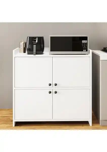 Aeka AE-3060 Beyaz Çok Amaçlı Dolap: Modern ve Dayanıklı Ev Depolama Çözümü