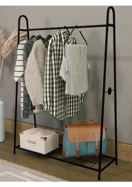 Alin Metal Askılık Konfeksiyon ve Mağaza Kullanımı İçin Dayanıklı Modern Askı