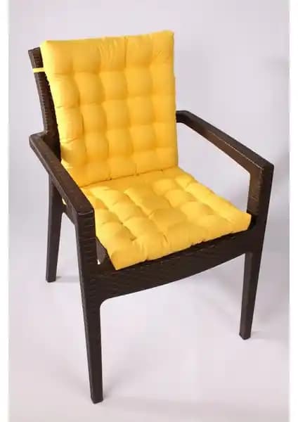 Altın Pamuk Lux Pofidik Rattan Lotus Sandalye Minderi: Yüksek Konfor ve Estetik Tasarım