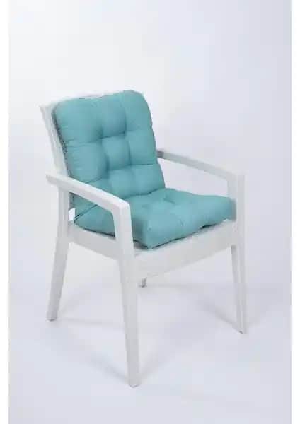 Altınpamuk Candy Mint Pofidik Arkalıklı Sandalye Minderi Konfor ve Estetik İçin İdeal Tercih