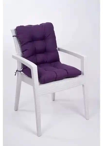 Altınpamuk Neva Mor Pofidik Sandalye Minderi: Şık ve Konforlu Oturma Çözümü