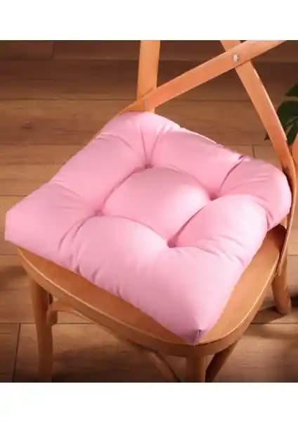 Altınpamuk Pembe Renk Sandalye Minderi Şıklık ve Dayanıklılığı Bir Arada Sunar