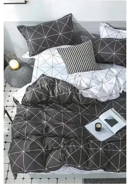 Always Siyah Geometri Ranforce Çift Taraflı Tek Kişilik Nevresim Takımı Özellikleri ve Kullanım Avantajları