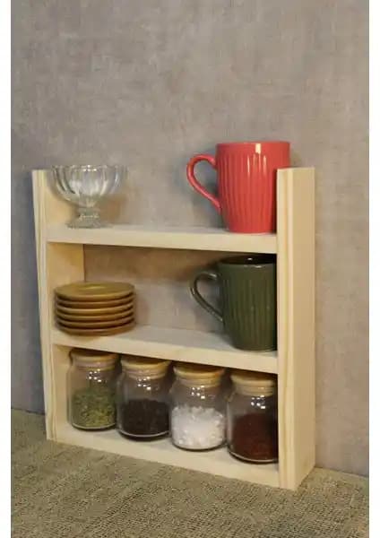 Anra Ahşap Baharatlık: Modern ve Dayanıklı Tasarımıyla Mutfaklarınıza Şıklık Katın