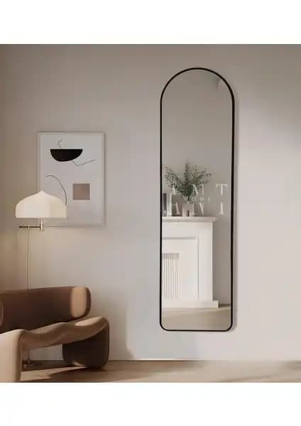 Ant Home 165x45 cm Oval Kesim Boy Aynası Modern ve Dayanıklı Tasarımıyla Ev Dekorasyonunu Zenginleştirir