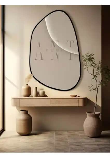 Ant Home Asimetrik Ayna: Modern ve Dayanıklı Dekoratif Ayna Çözümü