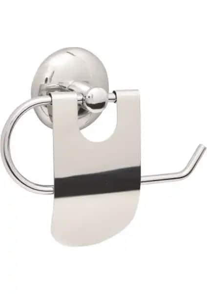 Aqua Blue Melissa Kapaklı Krom Kağıtlık Dar Tasarım ile Fonksiyonellik ve Estetik Birlikte