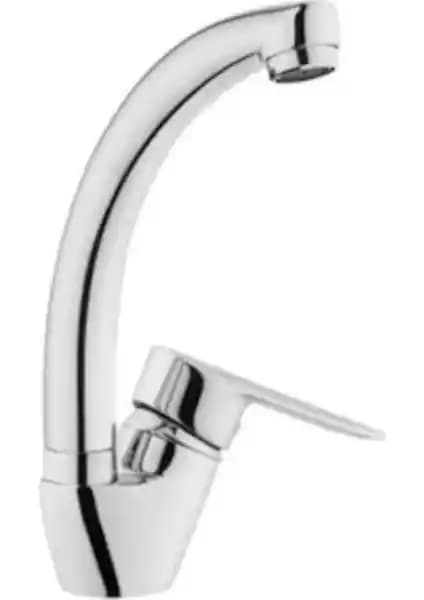 Ar Lucia Kuğu Borulu Lavabo Bataryası Modern ve Dayanıklı Tasarım Özellikleri