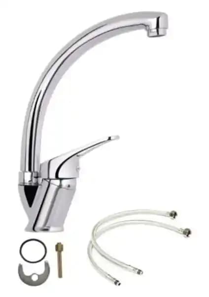 Armilla Armatür Modern Kuğu Şekli Çift Girişli Sıcak Soğuk Su Bataryası Özellikleri