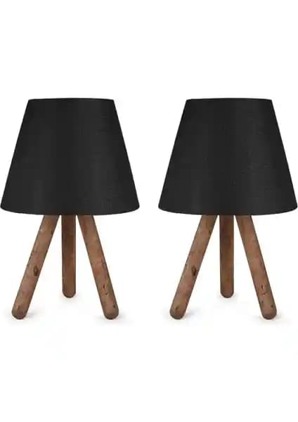 Art&Gift North Home Ahşap Ayaklı Abajur Dekorasyon ve Aydınlatma Çözümü