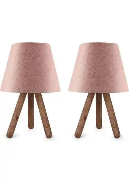 Art&Gift North Home Ahşap Ayaklı Abajur: Şık ve Uygun Fiyatlı Aydınlatma Çözümü