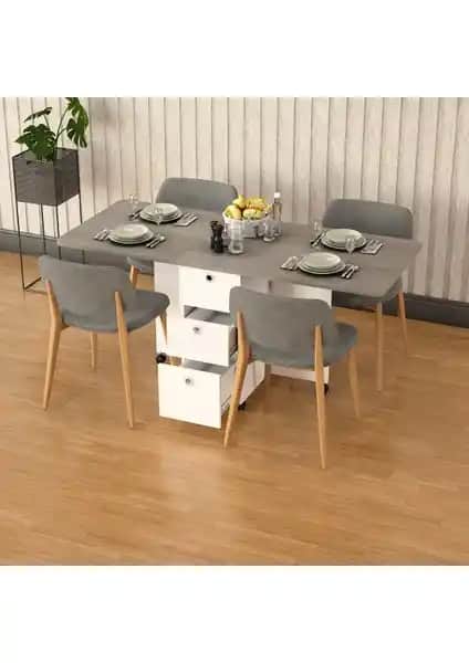 Asra Trend Katlanır Masa Modern Tasarım ve Çok Fonksiyonlu Kullanım İmkanıyla Öne Çıkıyor