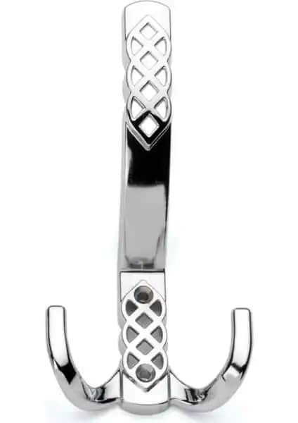 Ayder R 3315 Kristal Portmanto Askı Krom Kaplamasıyla Şıklık ve Dayanıklılığı Bir Arada Sunar