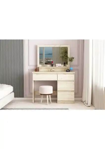 Aymobsan Duru Makyaj Masası: Şık ve Fonksiyonel Modern Tasarım Çözümü