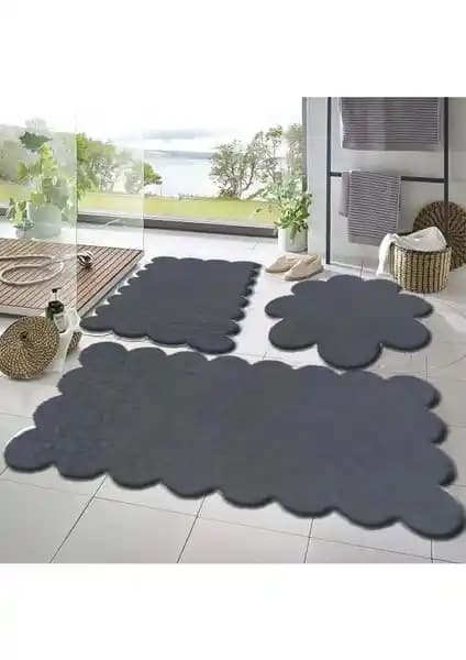 Balat Halı 3'lü Set: Estetik ve Fonksiyonellik Sunan Güvenli Banyo Paspasları