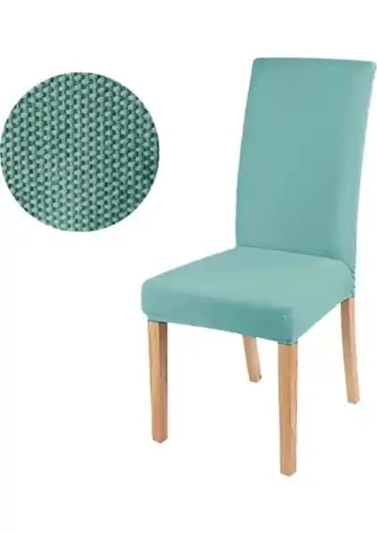 Balpeteği Desenli Likra Kumaşlı Sandalye Örtüsü: Estetik ve Kullanışlı Tasarım