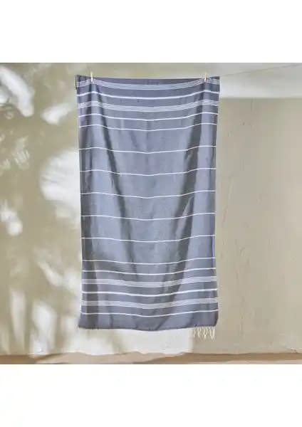 Bella Maison %100 Pamuk Alora Peştamal Antrasit 95x180 cm şık ve fonksiyonel kullanım kolaylığı