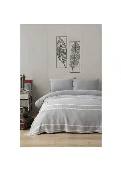 Berolige Bloom 3 Kat Müslin Yatak Örtüsü Doğal ve Şık Tasarımıyla Yatak Odanıza Zarafet Katar