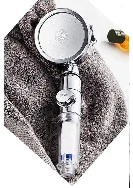 Beyazsu Filtreli 3 Fonksiyonlu Duş Başlığı: Modern ve Kullanışlı Tasarım