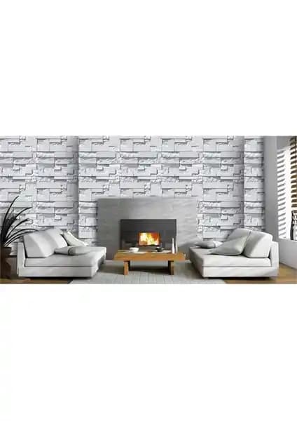 Bien Duvar Kağıtları 9200 Taş Desen Duvar Kağıdı ile Modern ve Dayanıklı İç Dekorasyon