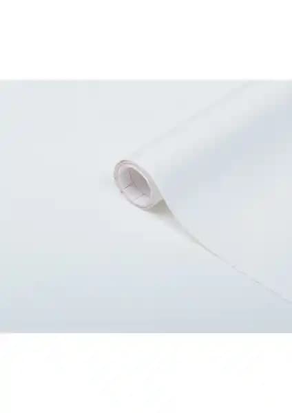 BienHome Gekkofix Mat Beyaz Kendinden Yapışkanlı Folyo Dekorasyon ve Yenileme Çözümü