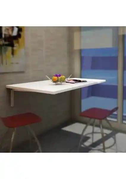 Bmd Mobilya Duvara Monte Muftak Masası: Modern ve Alan Tasarrufu Sağlayan Tasarım