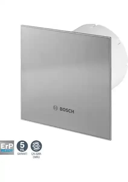 Bosch 1700 Serisi Banyo Aspiratörü İnoks: Estetik ve Yüksek Performanslı Havalandırma Çözümü