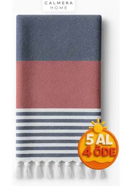 Calmera Home Natura Peştemal: Doğal ve Şık Çok Amaçlı Plaj ve Spor Tekstili